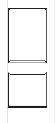 2-Panel Door